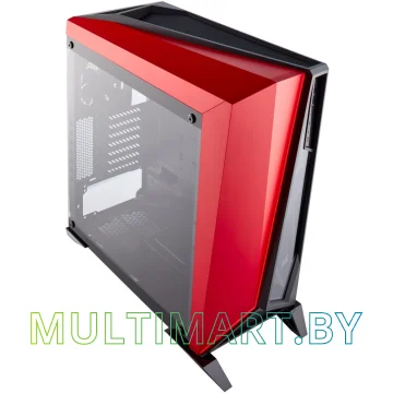 Корпус Corsair Carbide Series Spec-Omega (черный/красный) картинка 3
